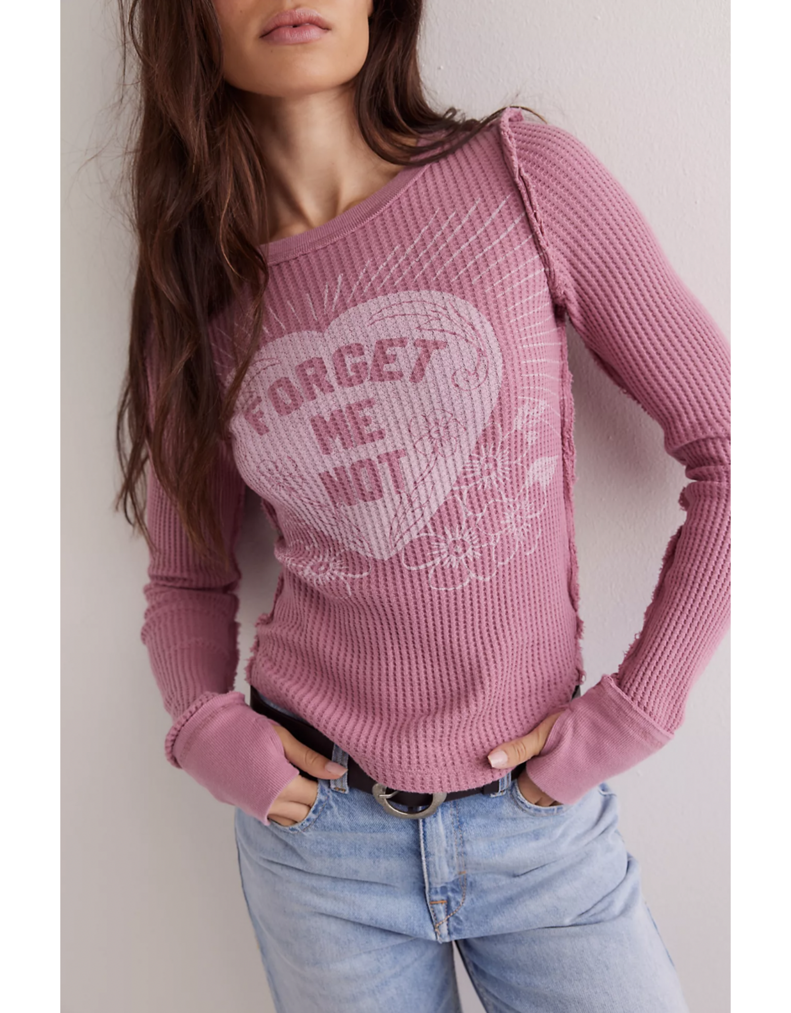 Free people Free People - Lucky Locket Tee (Watermelon)