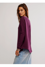 Free people Free People -   We The Free Latte Blues Solid Thermal (Chocolate Grape)