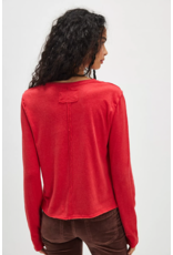 Free people Free People - Nova Tee Long Sleeve (Rococco Red)