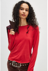 Free people Free People - Nova Tee Long Sleeve (Rococco Red)