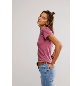Free people Free People - Nova Tee (Crushed Berry)