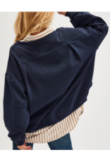 Free people Free People - Total Eclipse Tee (Deeper Iris)