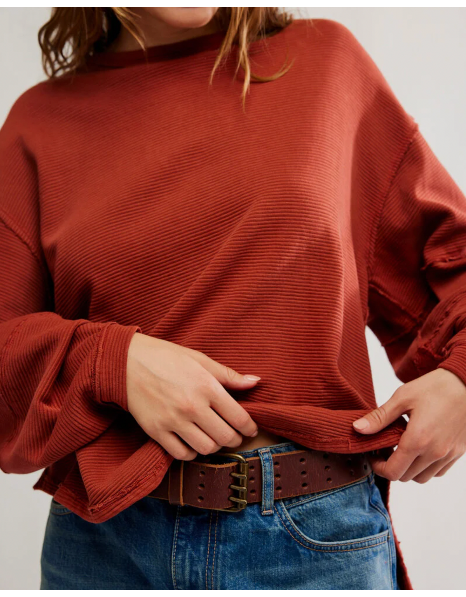 Free people Free People - Total Eclipse Tee (Spiced Rum)