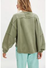 Free people Free People - Total Eclipse Tee (Oil Green)