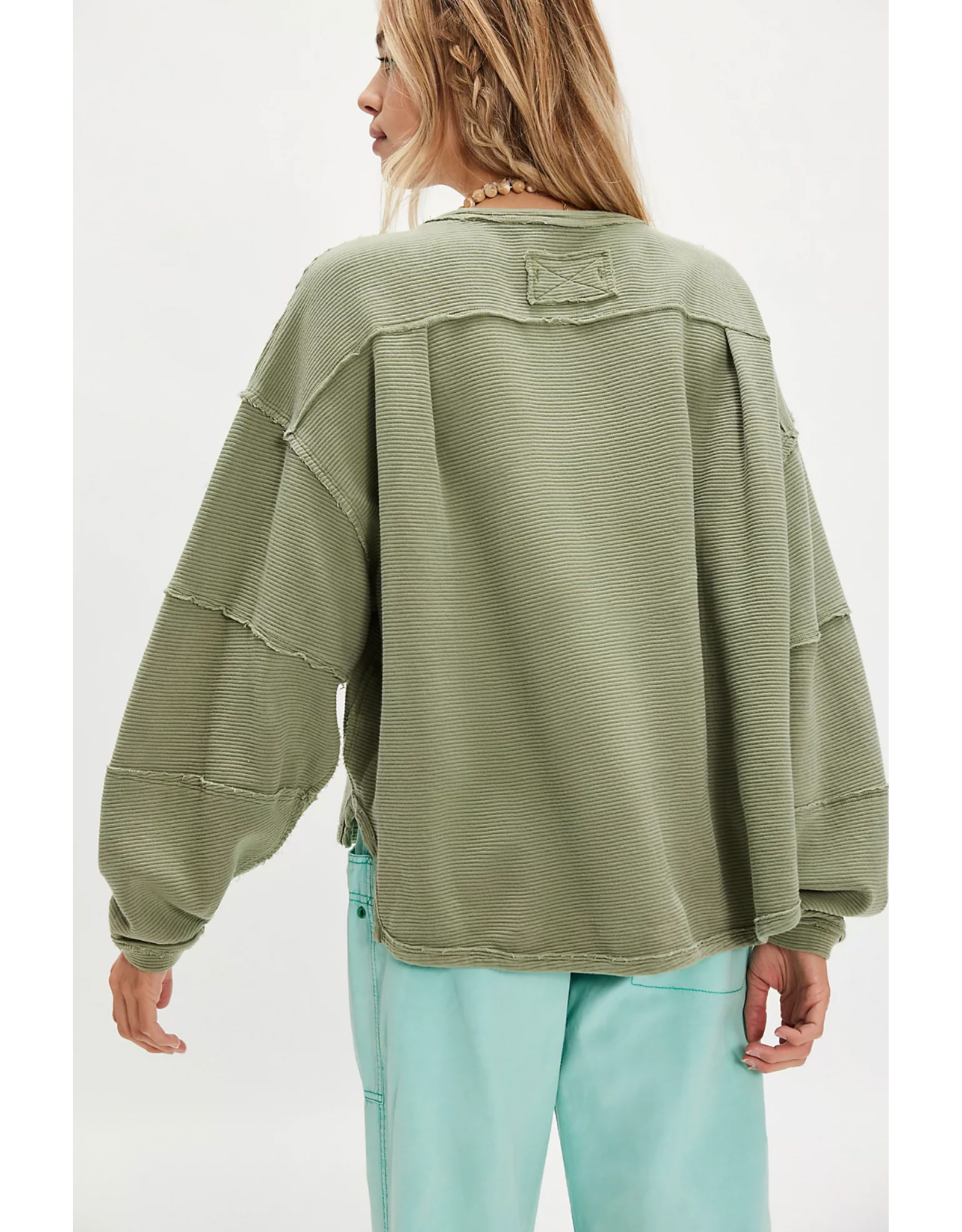 Free people Free People - Total Eclipse Tee (Oil Green)