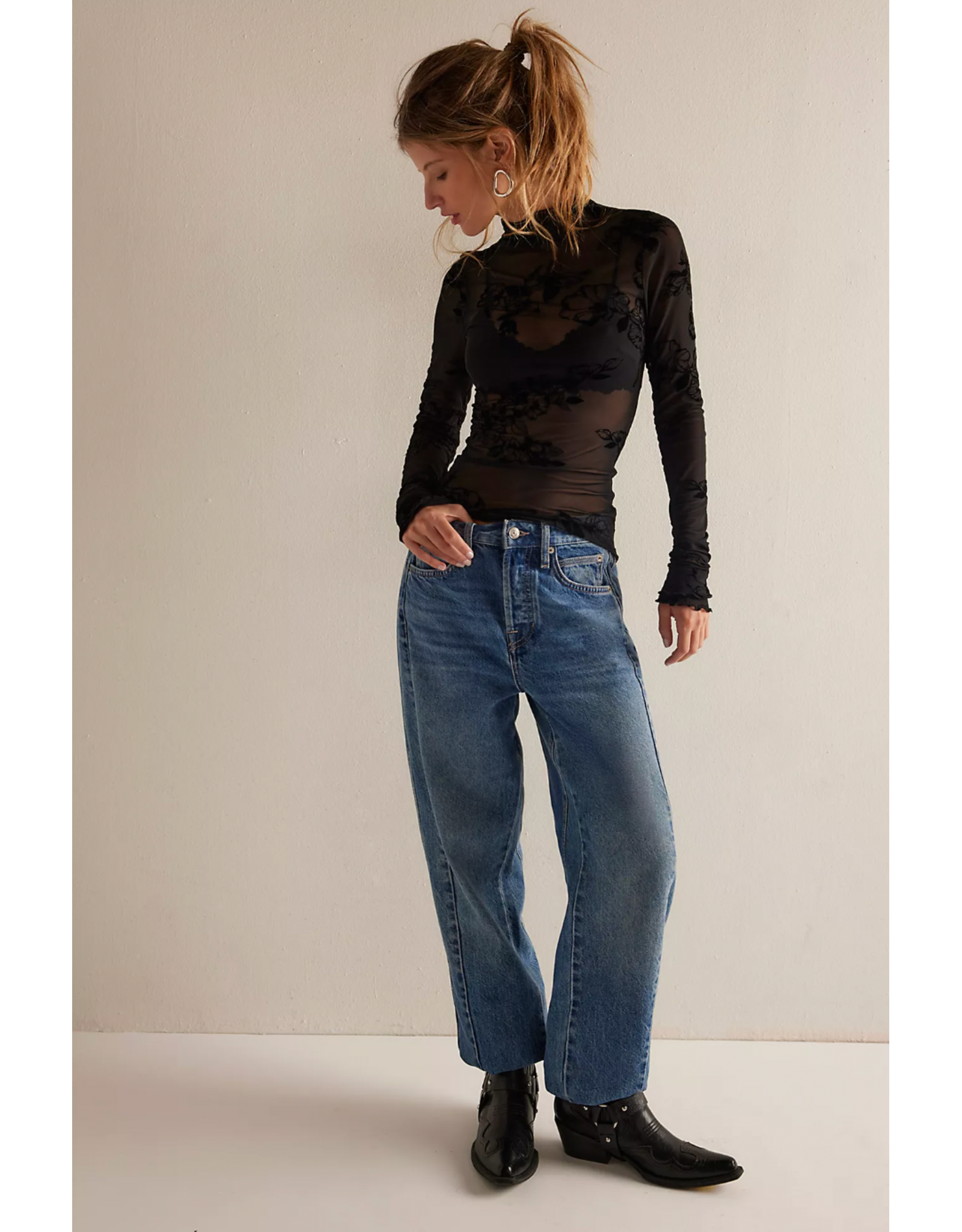 Free people Free People -  You Decide Long Sleeve (Black)