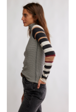 Free people Free People - Avery Zip Up (Black Combo)