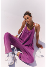 Free people Free People - Hot Shot Onesie (Deep Mulberry)