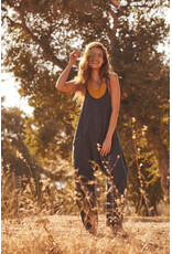 Free people Free People - Hot Shot Onesie (Washed Black)