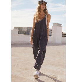 Free people Free People - Hot Shot Onesie (Washed Black)