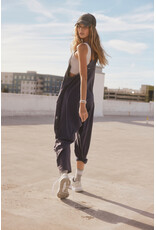 Free people Free People - Hot Shot Onesie (Washed Black)