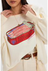 Free people Free People - Graphic Camden Pullover (Sardine Combo)