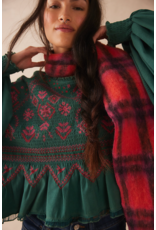 Free people Free People - Holly Long Sleeve Knit Top (Green)