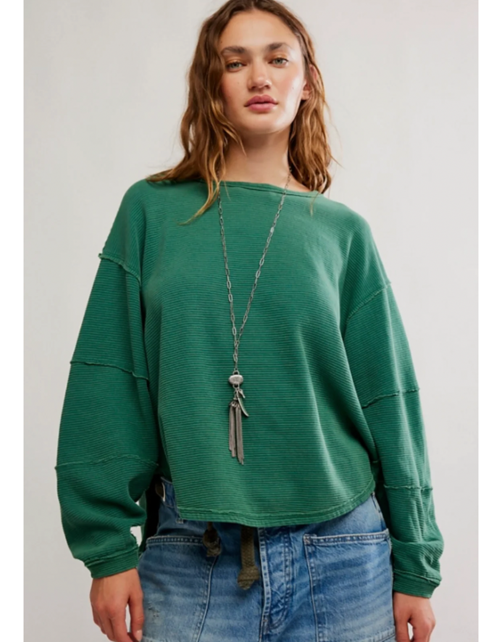 Free people Free People - Total Eclipse Tee (Pine Forest)