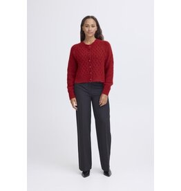 ICHI ICHI - Belablue Cardigan (Red Dahlia)