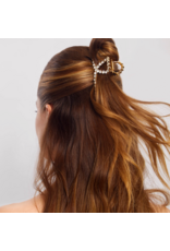 kitsch Kitsch - Metal Rhinestone Loop Claw Clip 1pc (Gold)