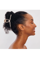 kitsch Kitsch - Metal Rhinestone Loop Claw Clip 1pc (Gold)