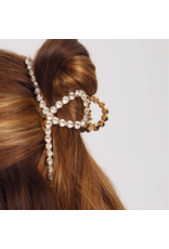 kitsch Kitsch - Metal Rhinestone Loop Claw Clip 1pc (Gold)