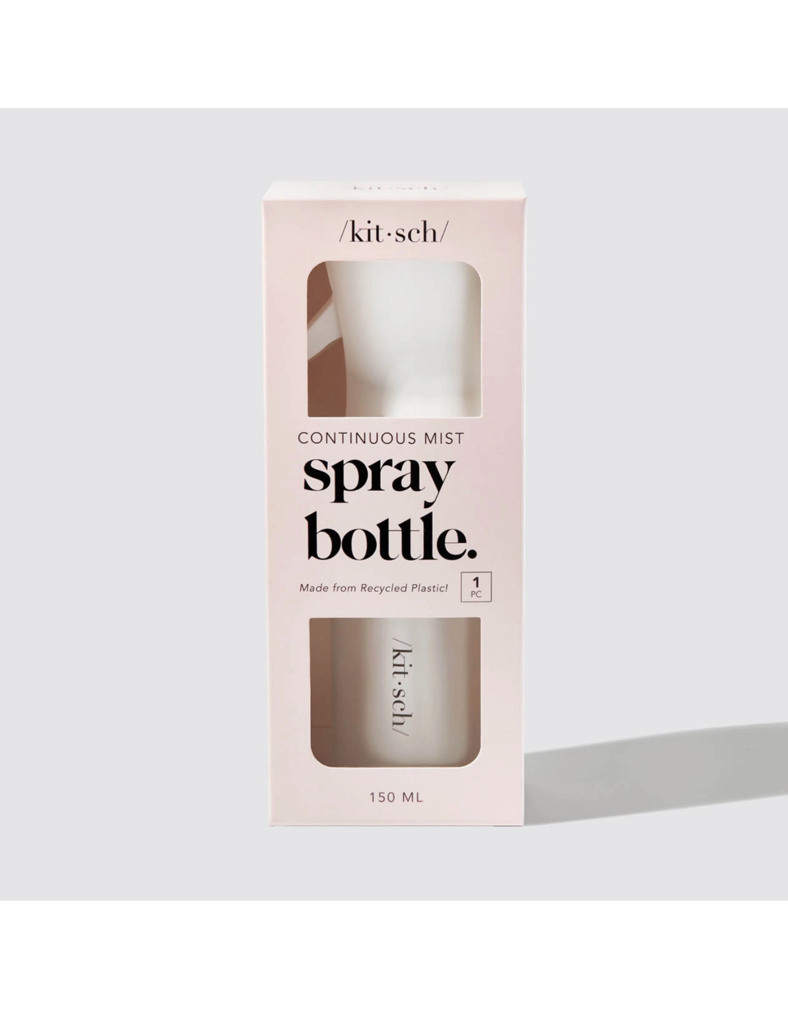 kitsch Kitsch - Recycled Plastic Continuous Spray Bottle (White)