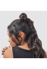 kitsch Kitsch - Recycled Plastic Octopus Claw Clips 2pc (Black and Tortoise)