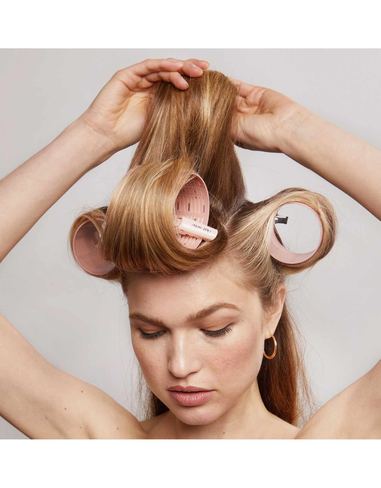 kitsch Kitsch - Recycled Plastic XL Thermal Rollers 4pc Set (Terracotta)