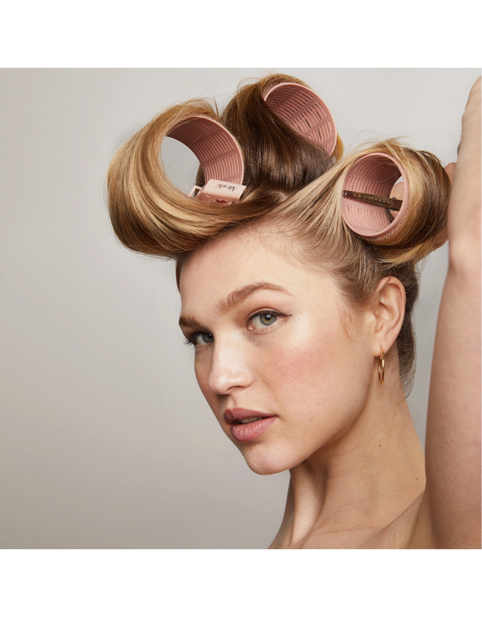 kitsch Kitsch - Recycled Plastic XL Thermal Rollers 4pc Set (Terracotta)