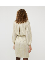 EsQualo EsQualo - Leopard Print Dress (Soft Gold)