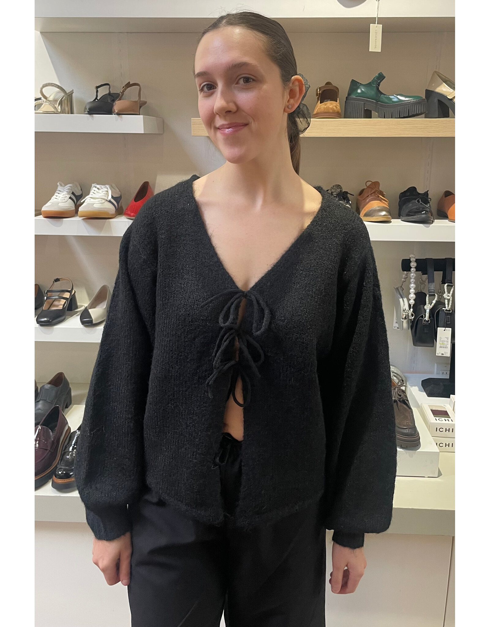 ICHI ICHI - Dabria Cardigan (Black)