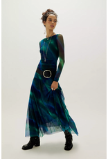 Free people Free People - Sunnei Mesh Maxi Dress (Deep Ocean)
