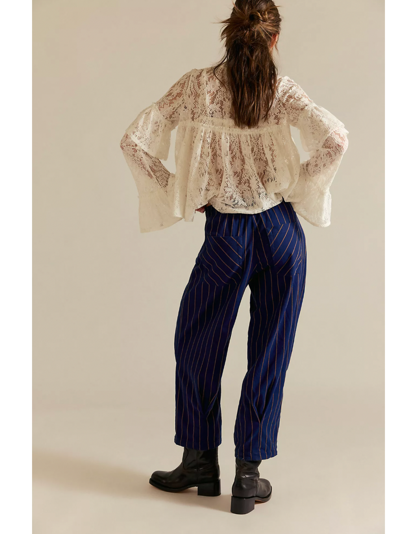 Free people Free People - Nice Choice Pull-On Pants (Navy)