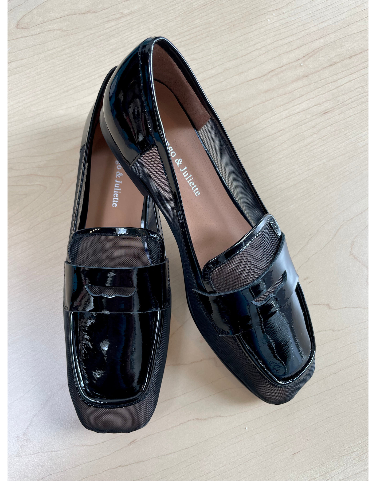 Django and Juliette Django & Juliette - Priyas (Black Patent Mix)