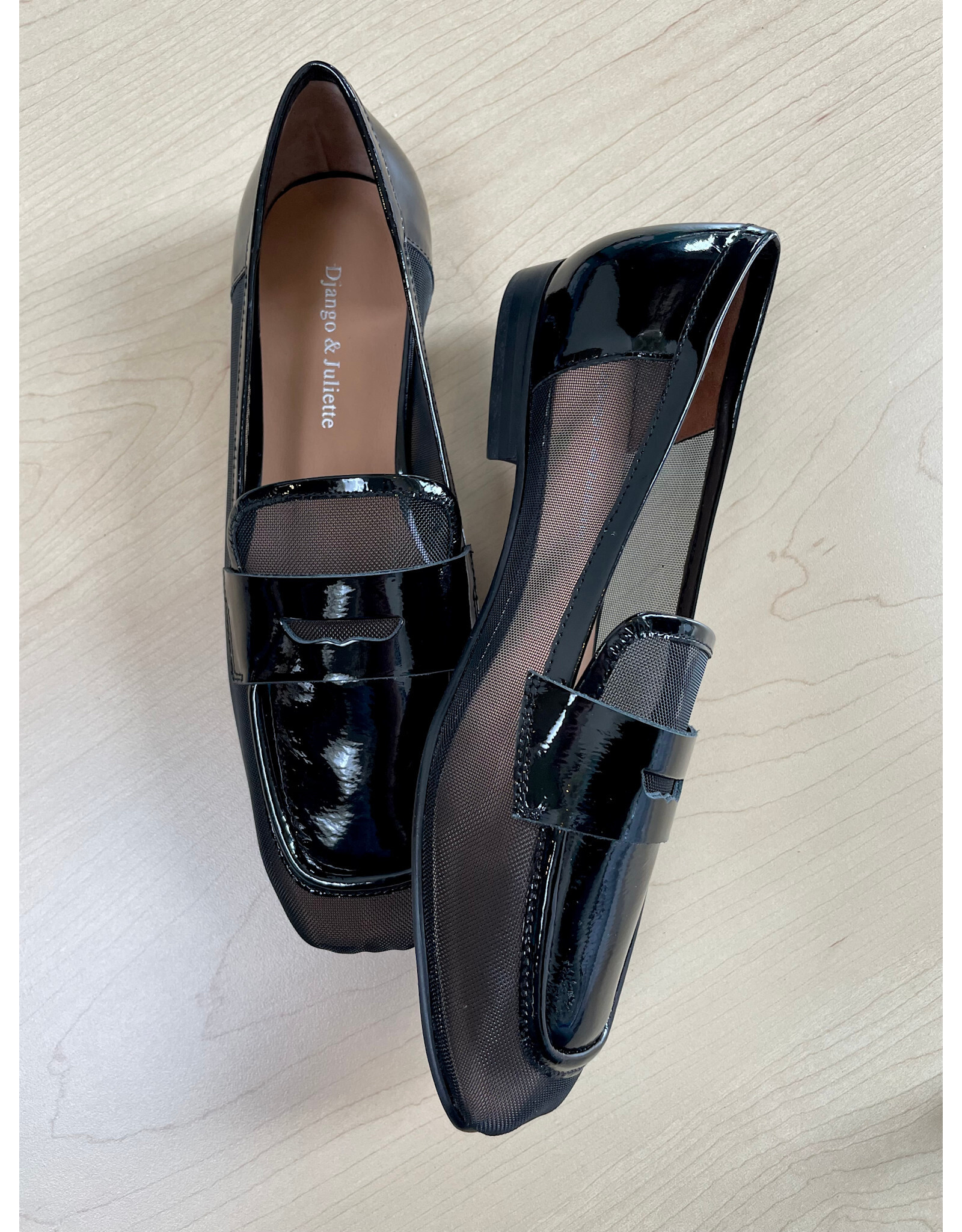 Django and Juliette Django & Juliette - Priyas (Black Patent Mix)