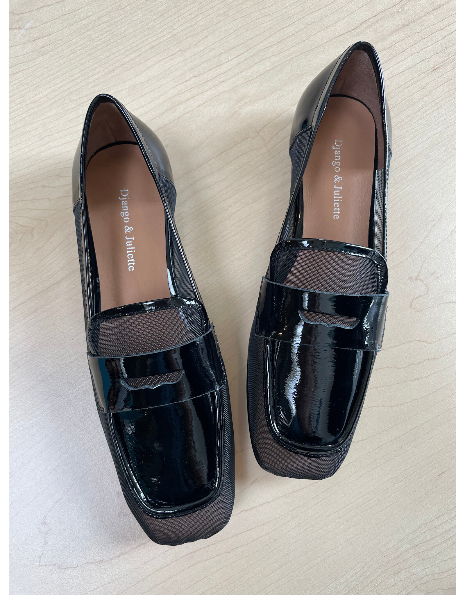 Django and Juliette Django & Juliette - Priyas (Black Patent Mix)