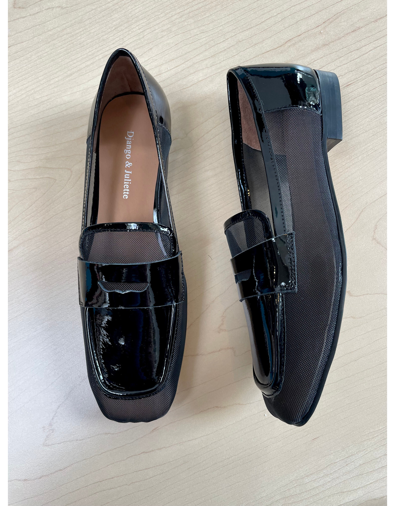 Django and Juliette Django & Juliette - Priyas (Black Patent Mix)