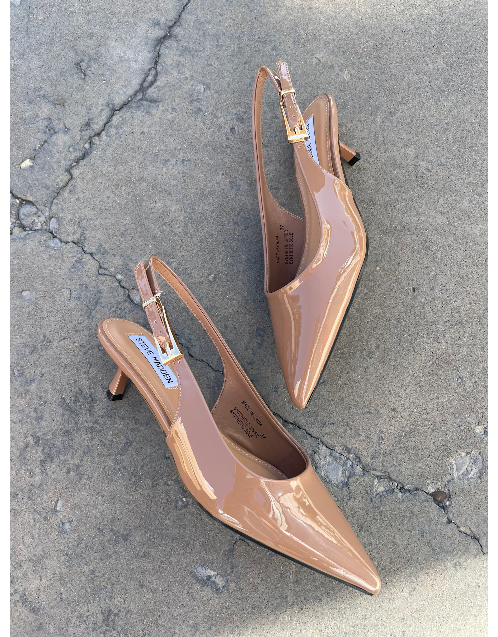 Steve Madden Steve Madden - Delaney (Mocha Patent PU)