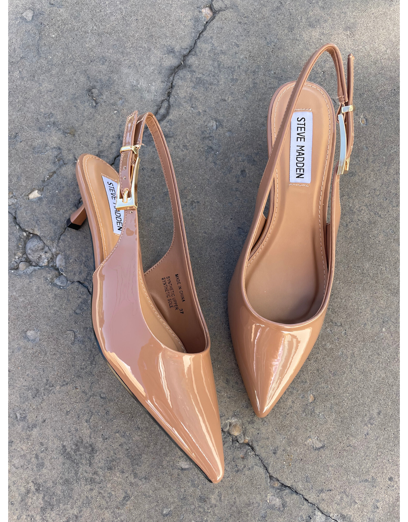 Steve Madden Steve Madden - Delaney (Mocha Patent PU)