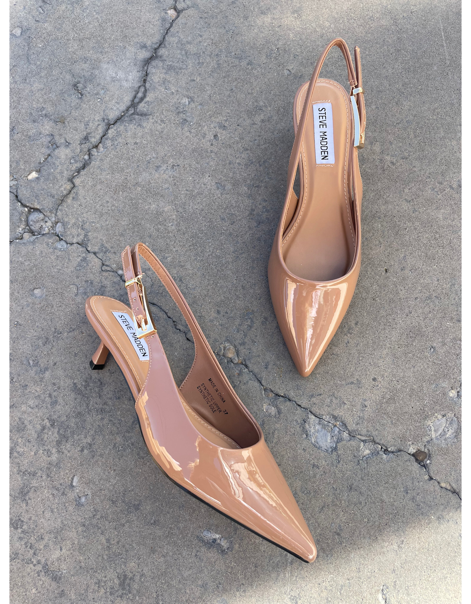 Steve Madden Steve Madden - Delaney (Mocha Patent PU)