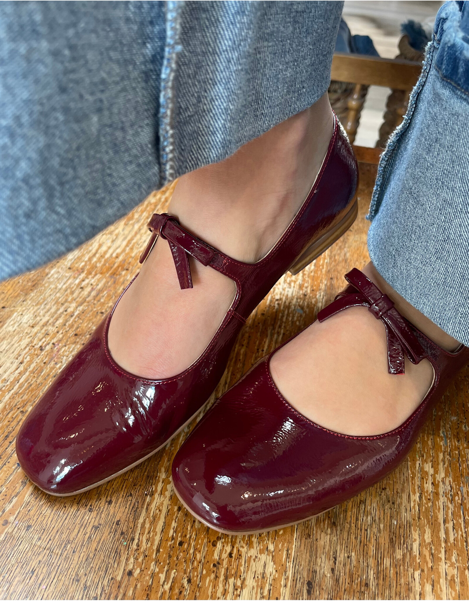 Django and Juliette Django & Juliette - Mostly (Wine Patent Leather)