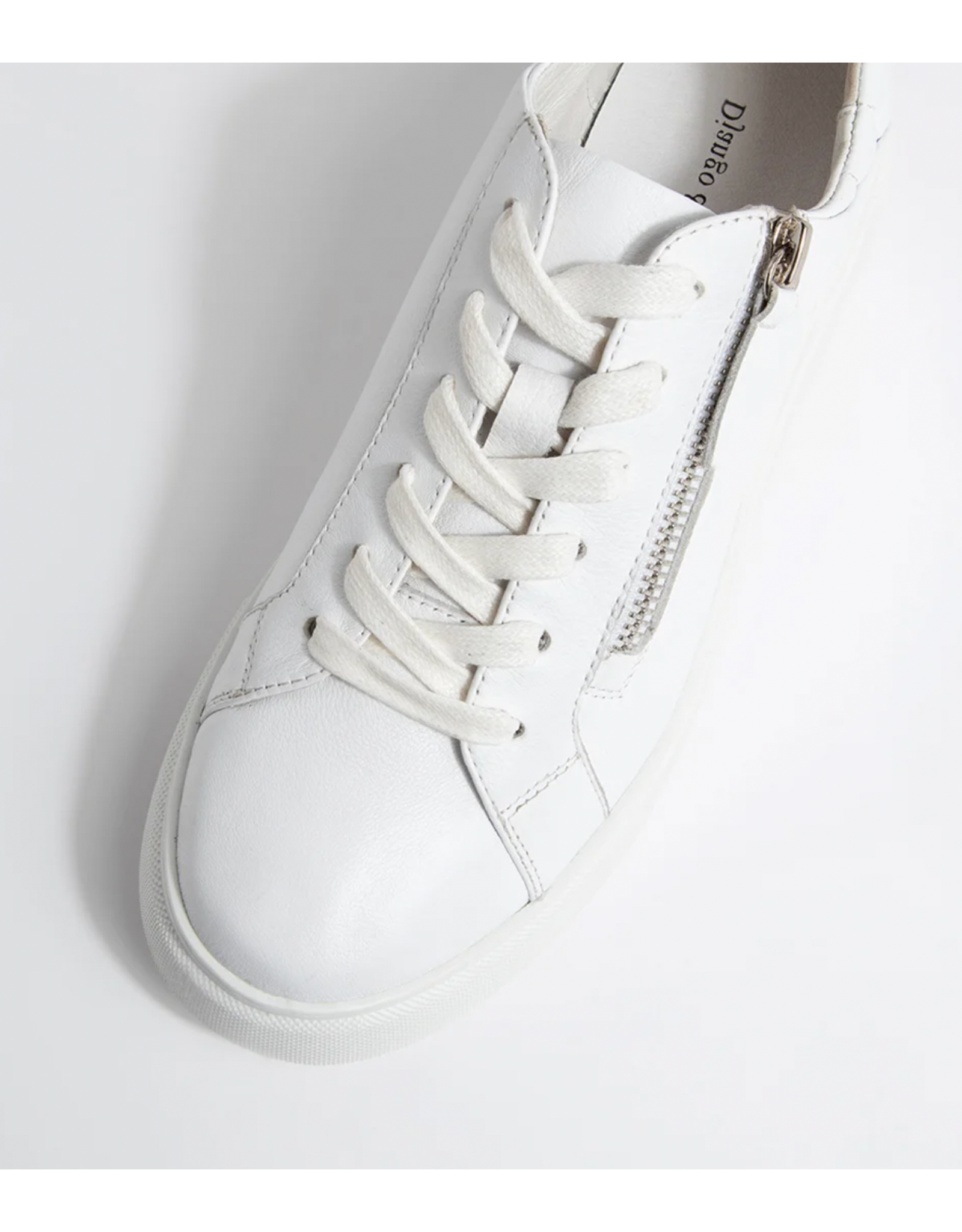 Django and Juliette Django & Juliette - Yurke Platform Sneaker (White Leather)