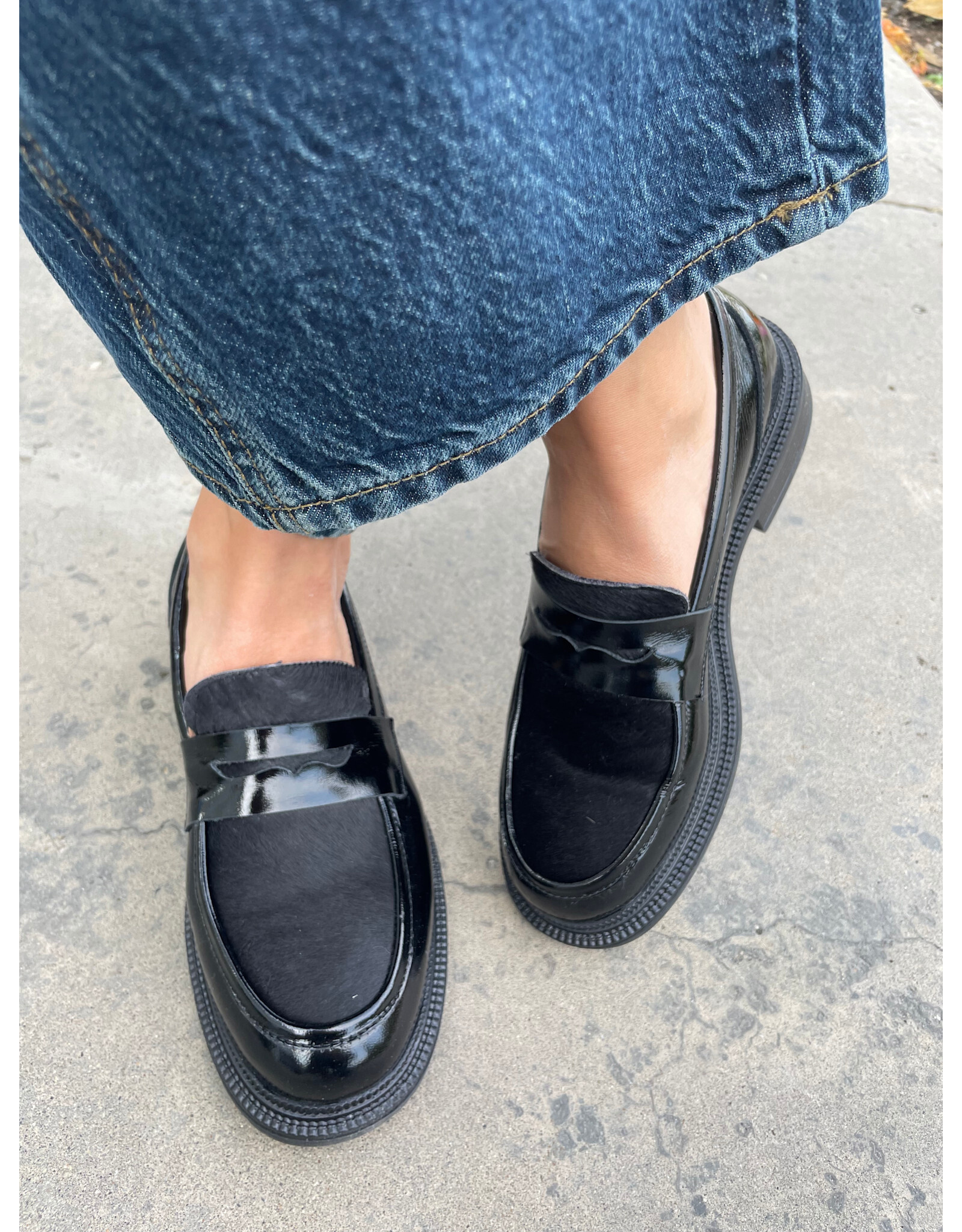 Ateliers Ateliers - Kendra Loafer (Black Naplack)