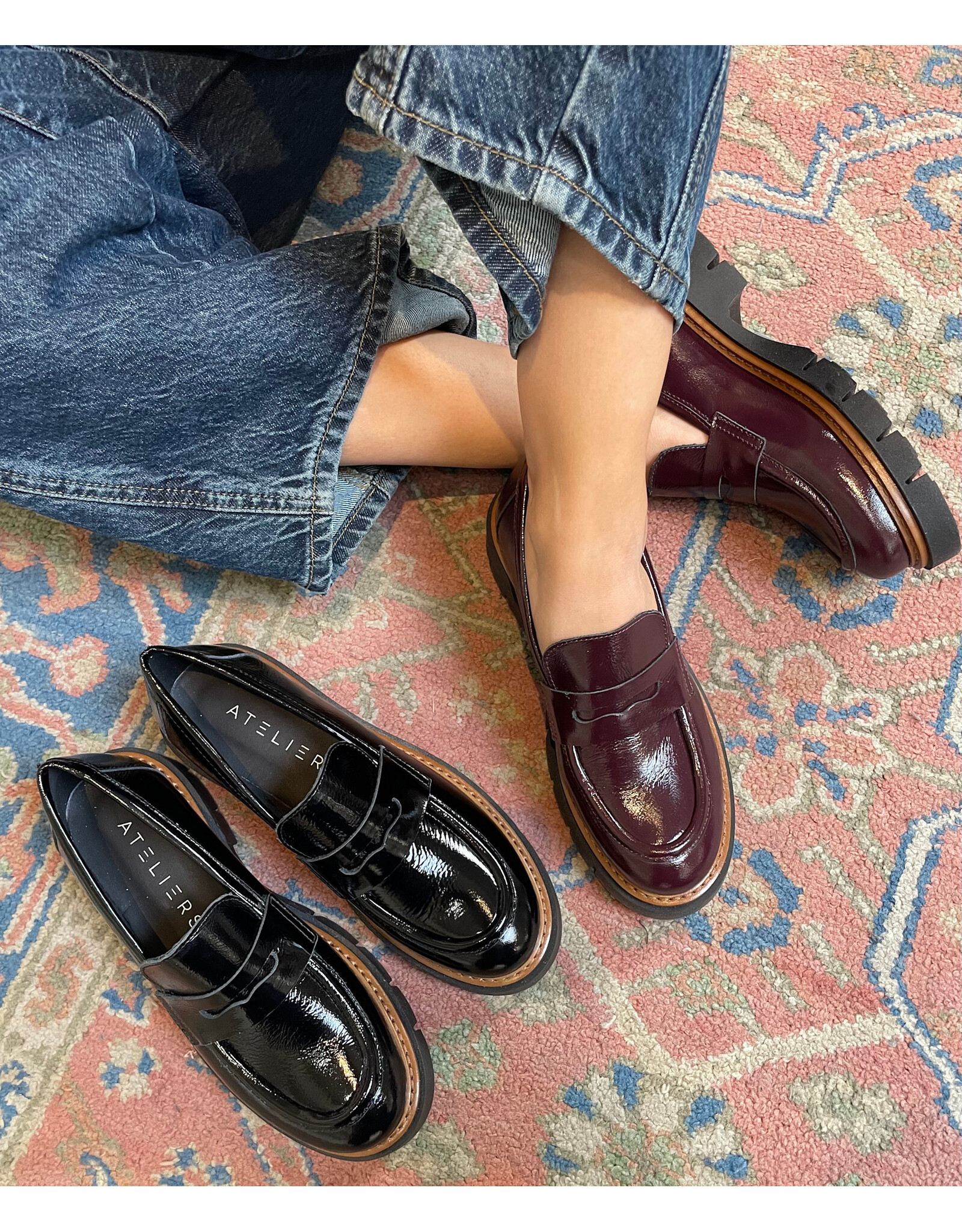 Ateliers Ateliers - Bond Loafer (Black Naplack)