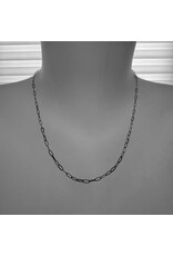 Pika & Bear Pika & Bear - "Bayside" Paperclip Chain Necklace in Enamel & Gold