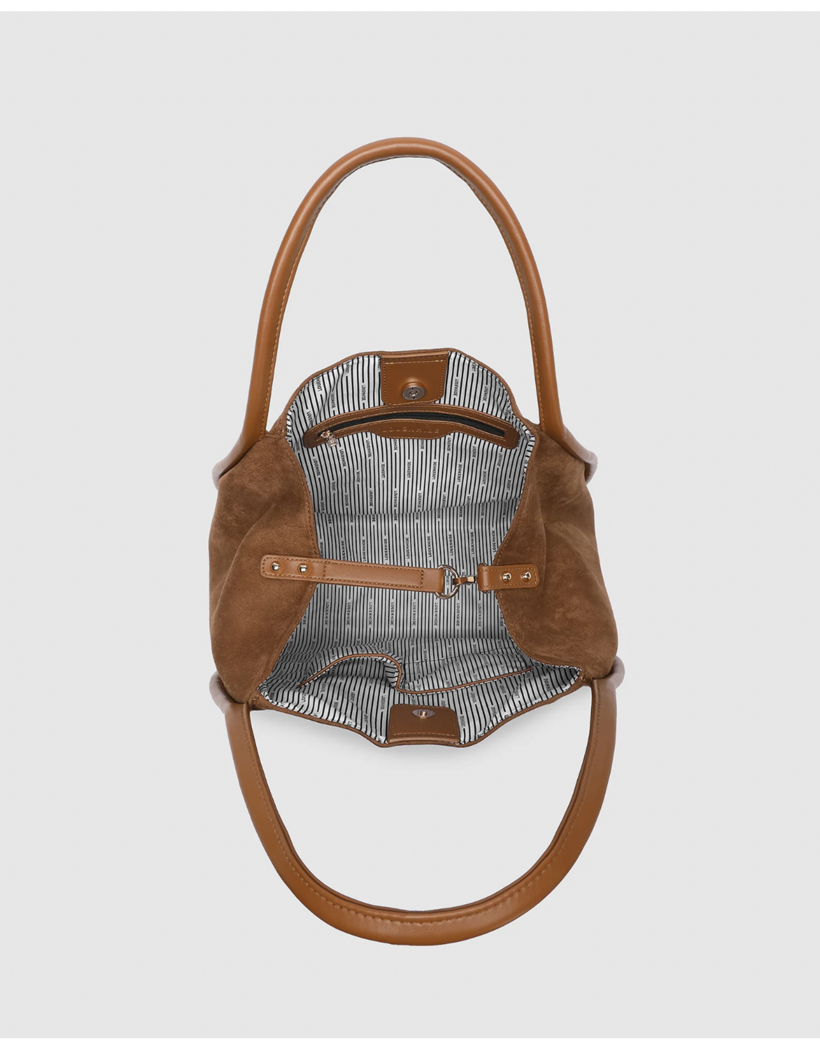 Louenhide Louenhide - Sutton Shoulder Bag (Suede Tan)