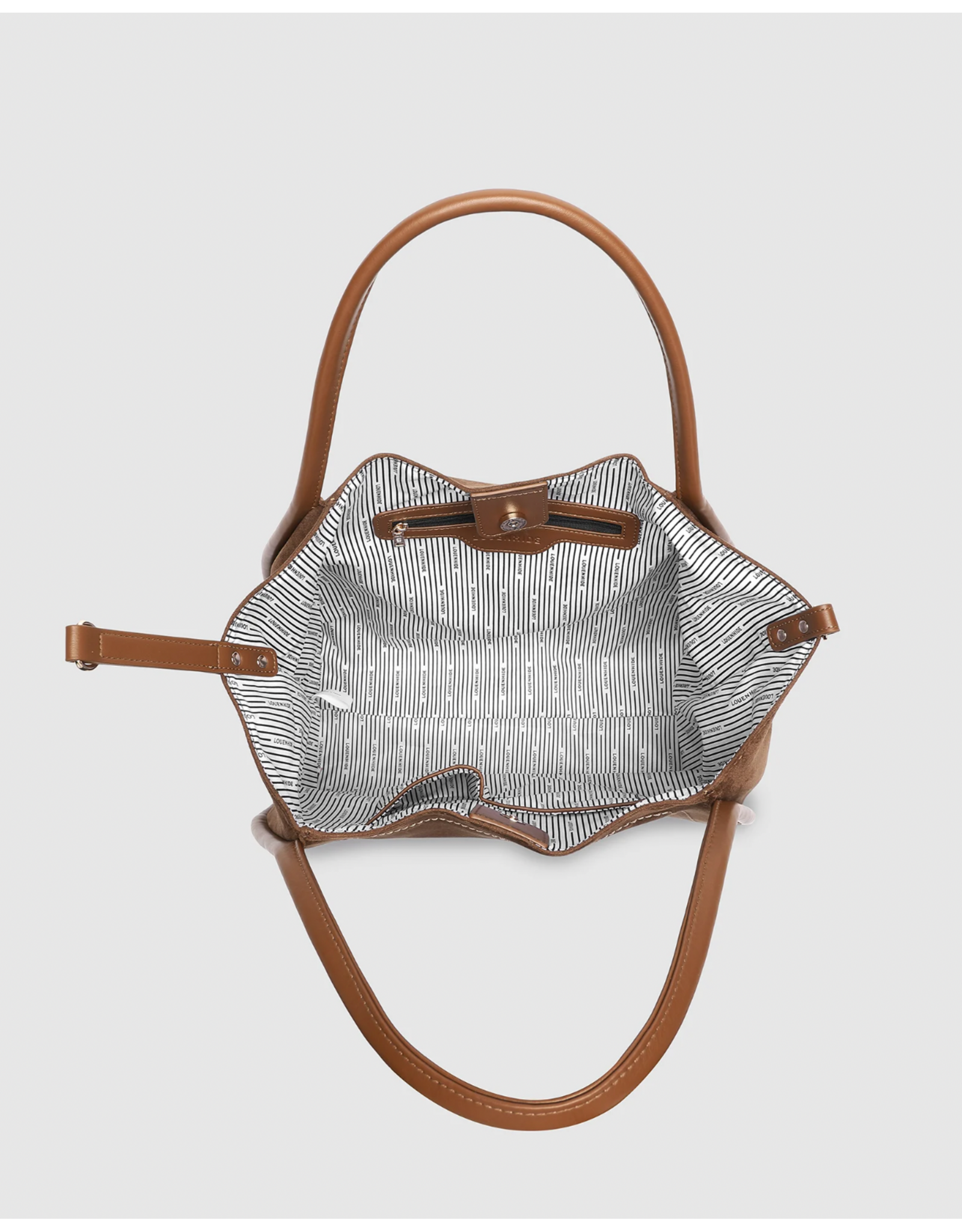 Louenhide Louenhide - Sutton Shoulder Bag (Suede Tan)