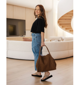 Louenhide Louenhide - Sutton Shoulder Bag (Suede Tan)