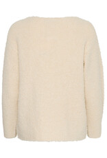 ICHI ICHI - Loucle V Neck Pullover (Birch)