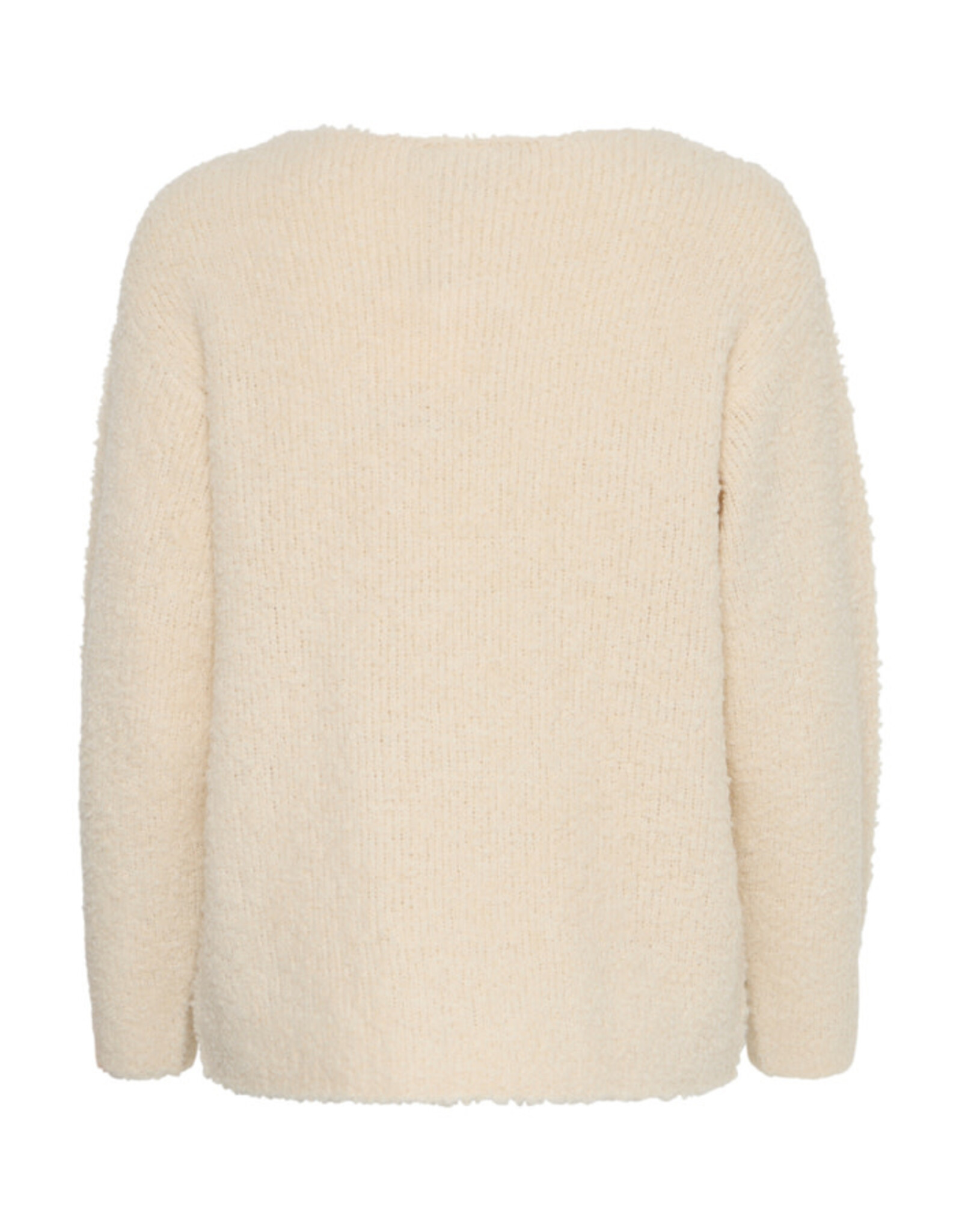 ICHI ICHI - Loucle V Neck Pullover (Birch)