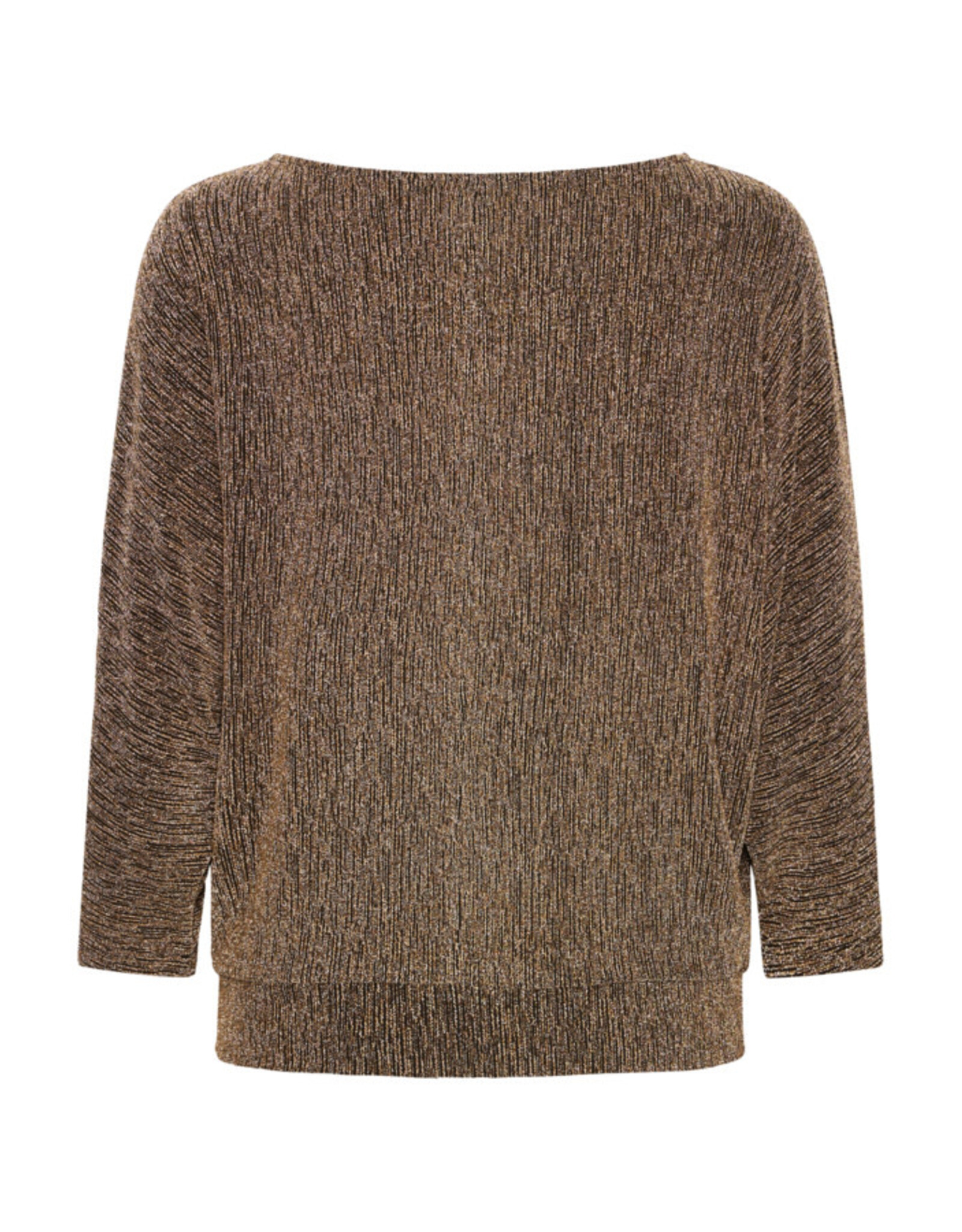 b.young b.young - Shiloh Cropped Sleeve Top (Gold)