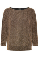 b.young b.young - Shiloh Cropped Sleeve Top (Gold)