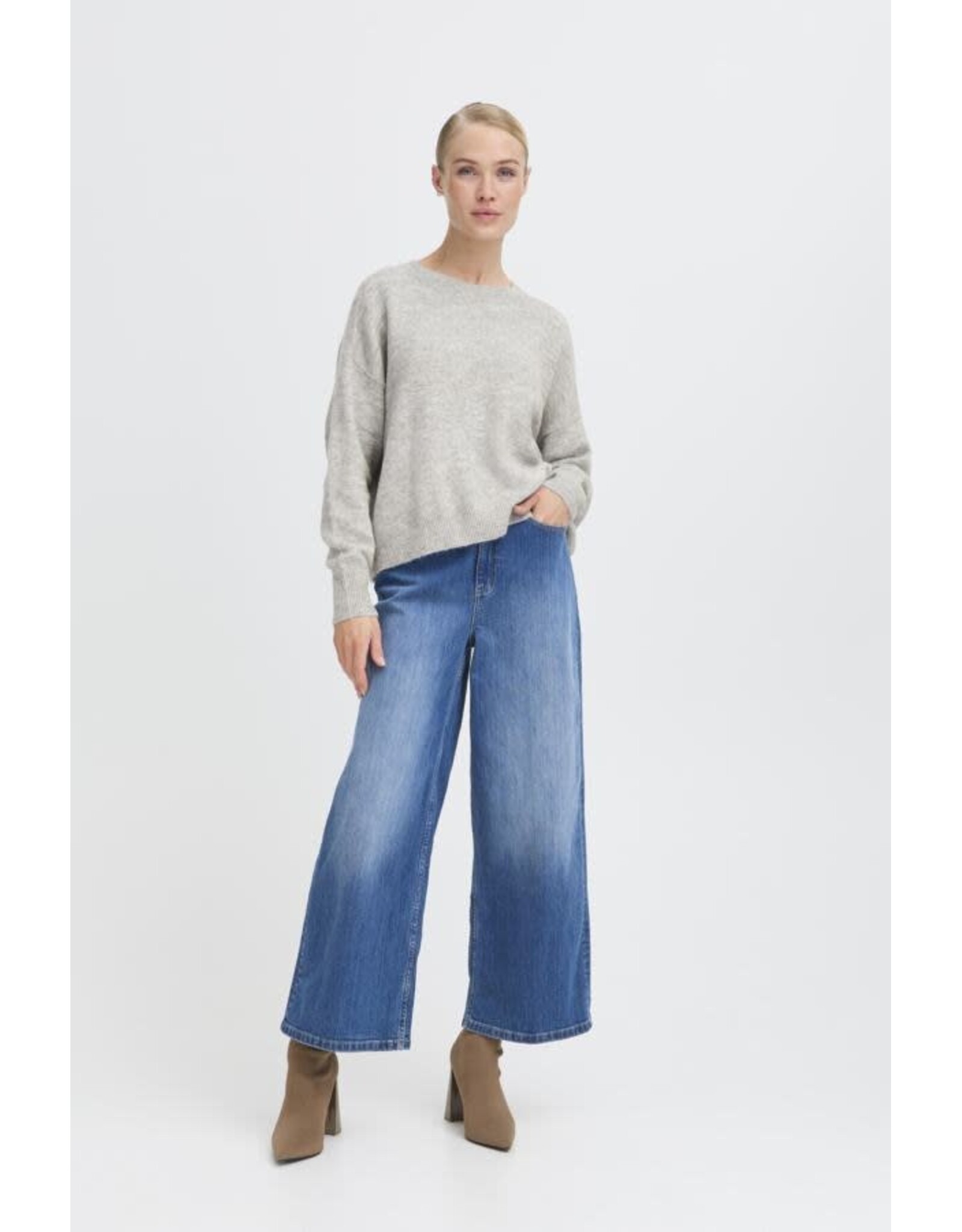 b.young b.young - Monna Jumper (Mid Grey)